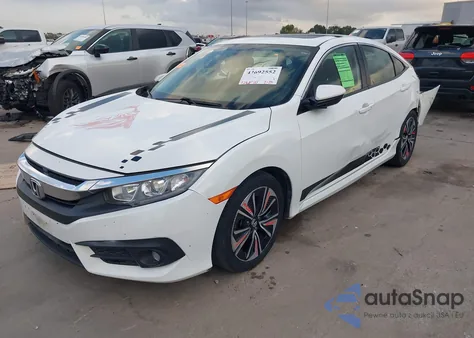 2018 Honda Civic Ex-T from USA, damaged, VIN JHMFC1F37JX032279